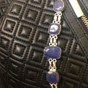Beautiful blue gemstone bracelet